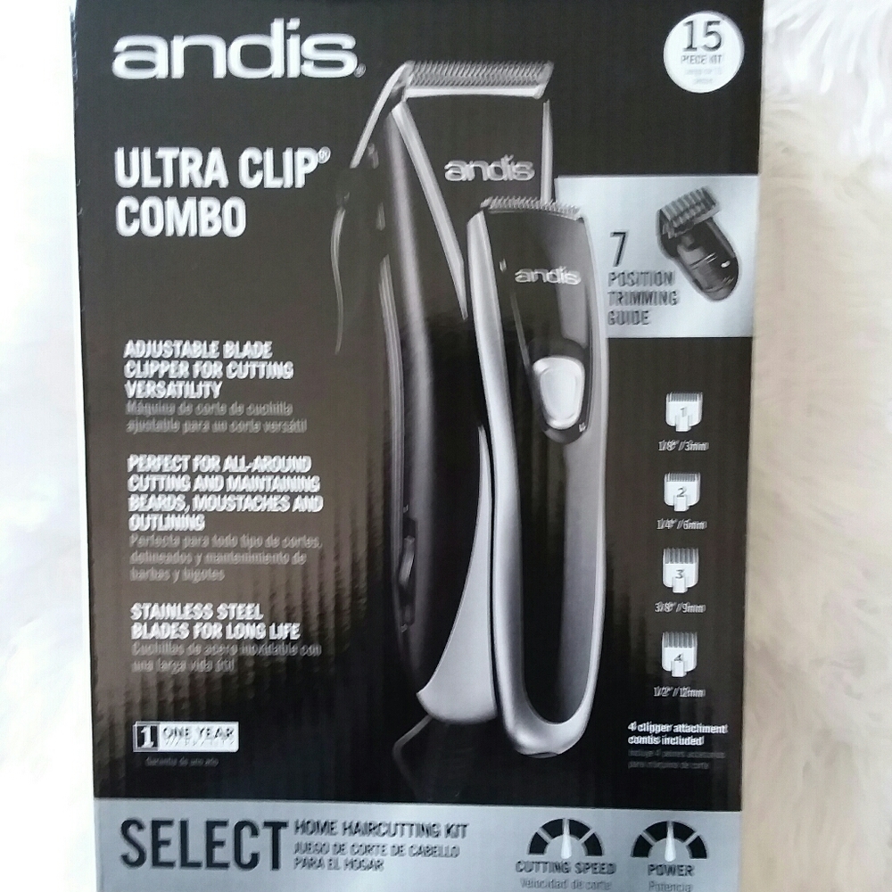 Andis home hair clippers ultra clip combo
